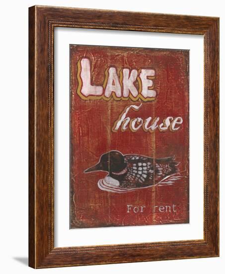 Lake House-Catherine Jones-Framed Art Print