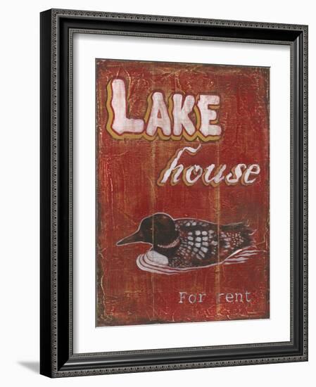 Lake House-Catherine Jones-Framed Art Print