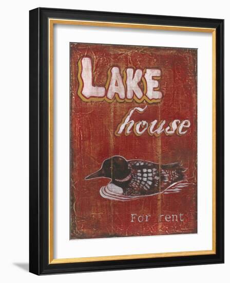 Lake House-Catherine Jones-Framed Art Print