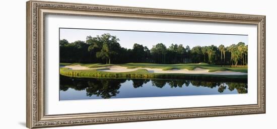 Lake in a Golf Course, Kiawah Island Golf Resort, Kiawah Island, Charleston County-null-Framed Photographic Print