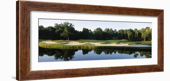 Lake in a Golf Course, Kiawah Island Golf Resort, Kiawah Island, Charleston County-null-Framed Photographic Print