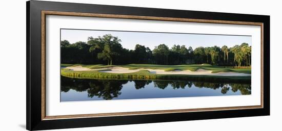 Lake in a Golf Course, Kiawah Island Golf Resort, Kiawah Island, Charleston County-null-Framed Photographic Print