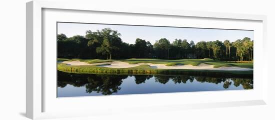 Lake in a Golf Course, Kiawah Island Golf Resort, Kiawah Island, Charleston County-null-Framed Photographic Print