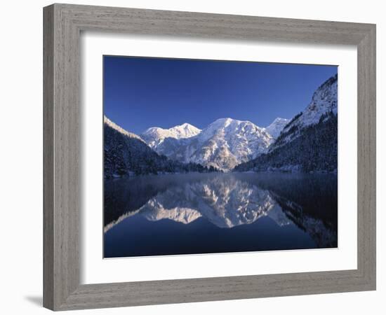 Lake in Allgau Region, Bavaria, Germany-Demetrio Carrasco-Framed Photographic Print