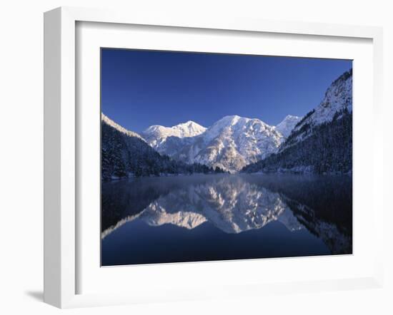 Lake in Allgau Region, Bavaria, Germany-Demetrio Carrasco-Framed Photographic Print