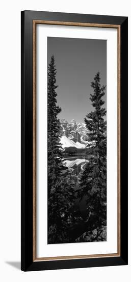 Lake in Front of Mountains, Banff, Alberta, Canada-null-Framed Photographic Print