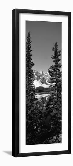 Lake in Front of Mountains, Banff, Alberta, Canada-null-Framed Photographic Print