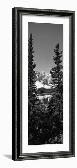 Lake in Front of Mountains, Banff, Alberta, Canada-null-Framed Photographic Print