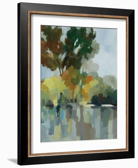 Lake in the Park II-Silvia Vassileva-Framed Art Print