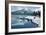Lake in the Snow in the Sierra Nevada Mountains, Northern California, Usa-Natalie Tepper-Framed Photo