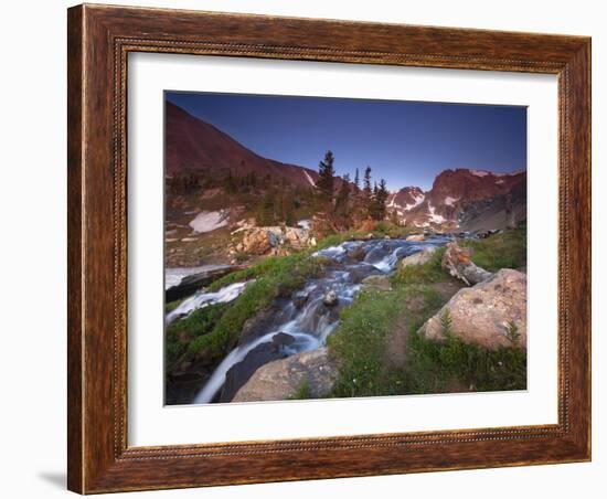 Lake Isabelle Is Located in the Indian Peaks Wilderness Area Outside of Nederland, Co.-Ryan Wright-Framed Photographic Print