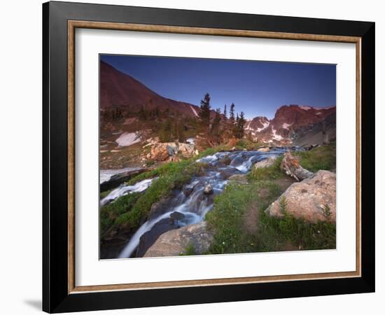 Lake Isabelle Is Located in the Indian Peaks Wilderness Area Outside of Nederland, Co.-Ryan Wright-Framed Photographic Print