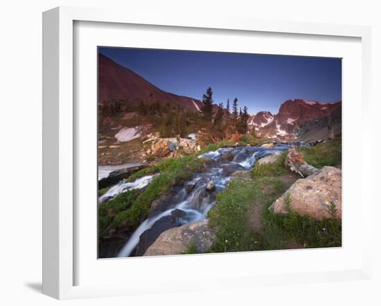 Lake Isabelle Is Located in the Indian Peaks Wilderness Area Outside of Nederland, Co.-Ryan Wright-Framed Photographic Print