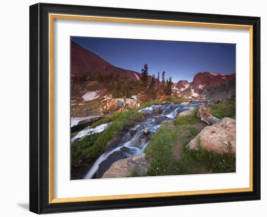 Lake Isabelle Is Located in the Indian Peaks Wilderness Area Outside of Nederland, Co.-Ryan Wright-Framed Photographic Print