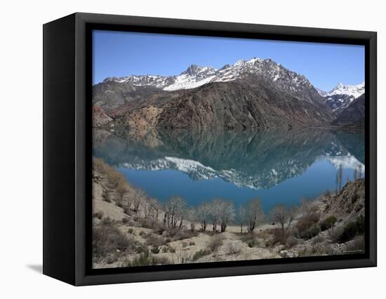 Lake Iskanderkul and Fann Mountains, Tajikistan-Ivan Vdovin-Framed Premier Image Canvas