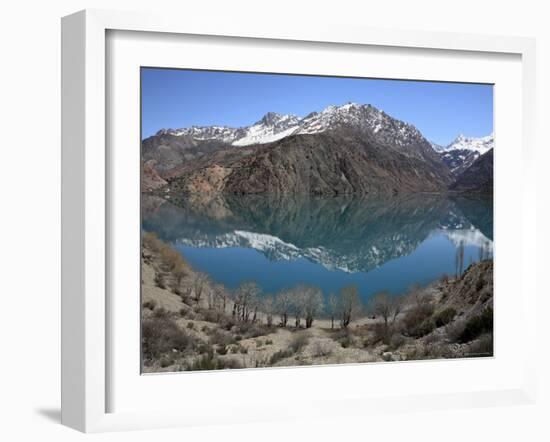 Lake Iskanderkul and Fann Mountains, Tajikistan-Ivan Vdovin-Framed Photographic Print