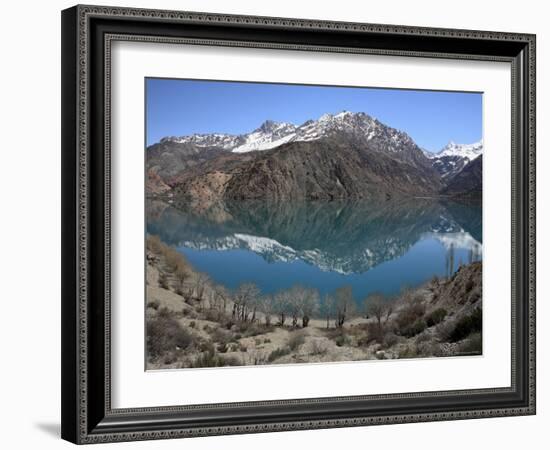 Lake Iskanderkul and Fann Mountains, Tajikistan-Ivan Vdovin-Framed Photographic Print