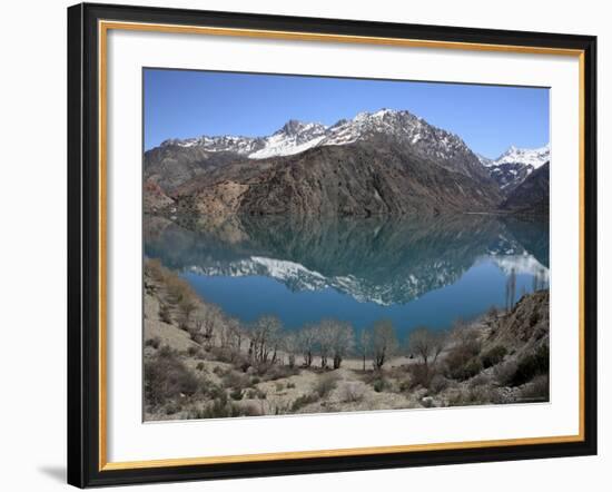 Lake Iskanderkul and Fann Mountains, Tajikistan-Ivan Vdovin-Framed Photographic Print