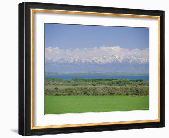 Lake Issyk-Kul, Second Largest Mountain Lake, Kirghizstan (Kyrgyzstan), Fsu, Central Asia, Asia-Gavin Hellier-Framed Photographic Print