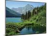 Lake Josephine and Grinnell Point-James Randklev-Mounted Photographic Print