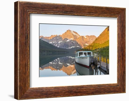 Lake Josephine, Many Glaciers Area, Glacier NP, Montana, USA-Peter Adams-Framed Photographic Print