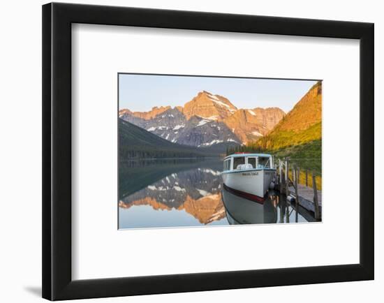 Lake Josephine, Many Glaciers Area, Glacier NP, Montana, USA-Peter Adams-Framed Photographic Print