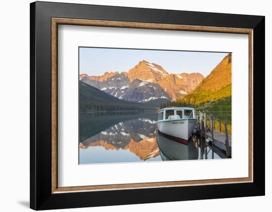 Lake Josephine, Many Glaciers Area, Glacier NP, Montana, USA-Peter Adams-Framed Photographic Print