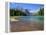 Lake Josephine with Grinnell Glacier and the Continental Divide, Glacier National Park, Montana-Jamie & Judy Wild-Framed Premier Image Canvas