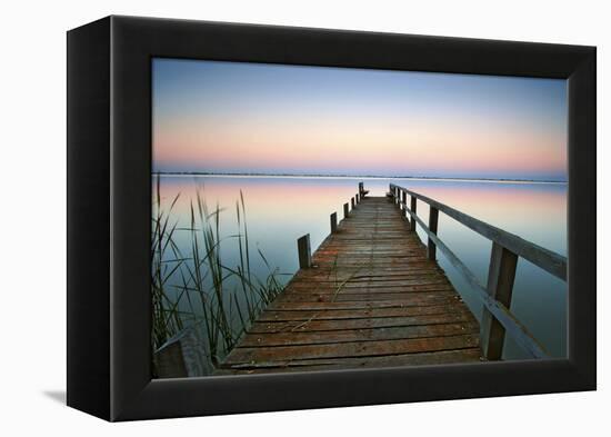 Lake Kangaroo-Wayne Bradbury-Framed Premier Image Canvas