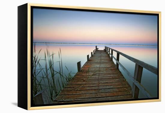 Lake Kangaroo-Wayne Bradbury-Framed Premier Image Canvas