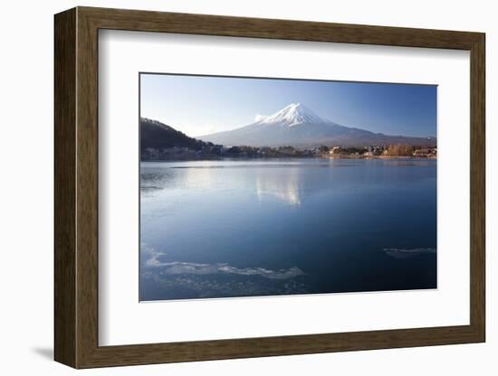 Lake Kawaguchi, Mount Fuji, Japan-Peter Adams-Framed Photographic Print