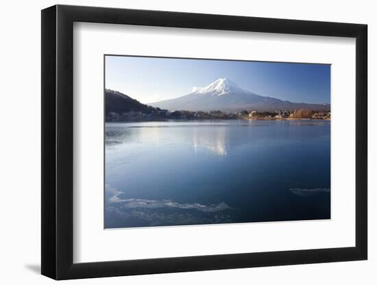 Lake Kawaguchi, Mount Fuji, Japan-Peter Adams-Framed Photographic Print