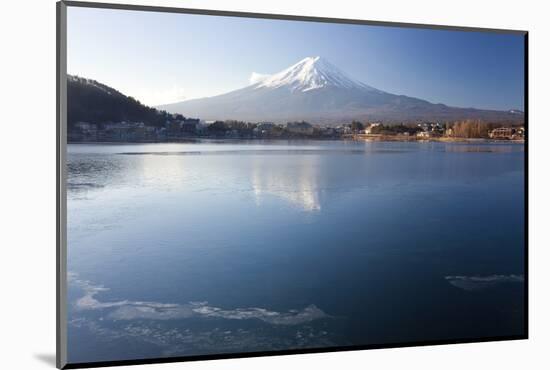 Lake Kawaguchi, Mount Fuji, Japan-Peter Adams-Mounted Photographic Print