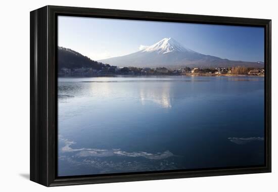 Lake Kawaguchi, Mount Fuji, Japan-Peter Adams-Framed Premier Image Canvas