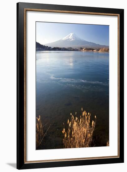 Lake Kawaguchi, Mount Fuji, Japan-Peter Adams-Framed Photographic Print