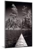 Lake Kayaking BW-Steve Gadomski-Mounted Photographic Print