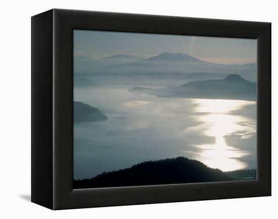 Lake Kussharo-null-Framed Premier Image Canvas