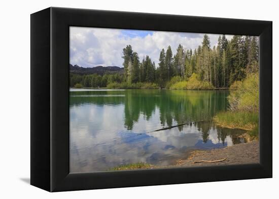 Lake located at the northeast corner of Lassen Volcanic Park in Northern California.-Mallorie Ostrowitz-Framed Premier Image Canvas