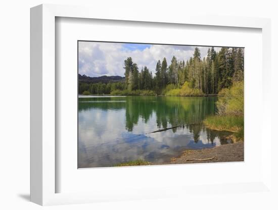 Lake located at the northeast corner of Lassen Volcanic Park in Northern California.-Mallorie Ostrowitz-Framed Photographic Print