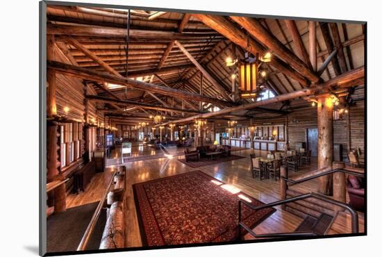 Lake Lodge Interior Yellowstone-Steve Gadomski-Mounted Photographic Print