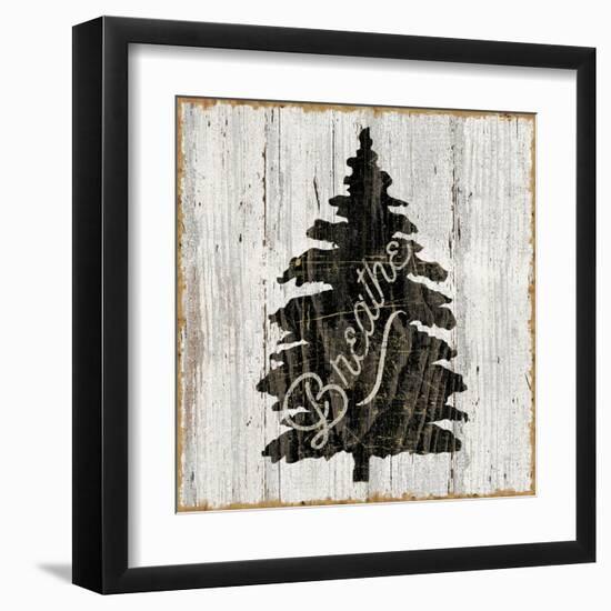 Lake Lodge X Neutral-Sue Schlabach-Framed Art Print