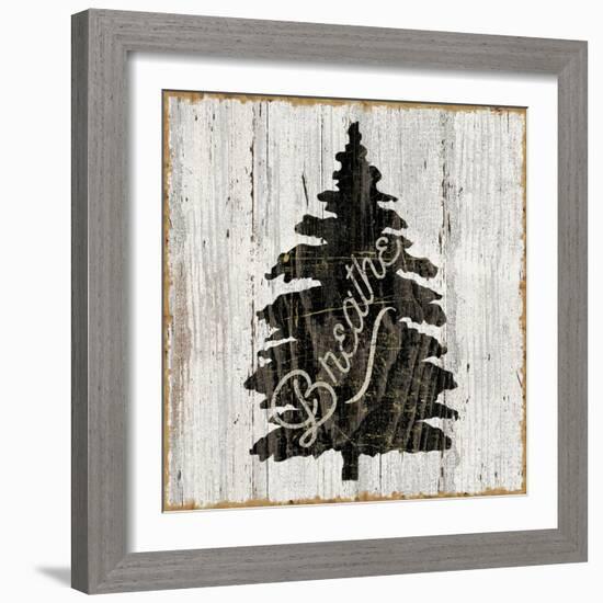 Lake Lodge X Neutral-Sue Schlabach-Framed Art Print