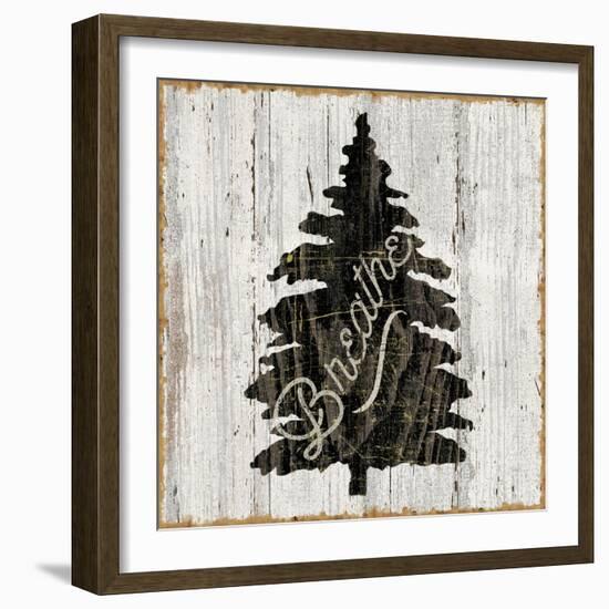 Lake Lodge X Neutral-Sue Schlabach-Framed Art Print