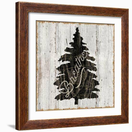 Lake Lodge X Neutral-Sue Schlabach-Framed Art Print