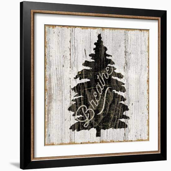 Lake Lodge X Neutral-Sue Schlabach-Framed Art Print