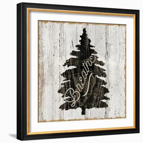 Lake Lodge X Neutral-Sue Schlabach-Framed Art Print