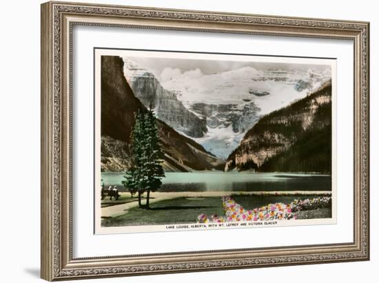 Lake Louise, Alberta, Canada-null-Framed Art Print