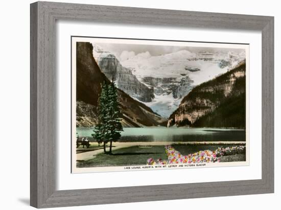 Lake Louise, Alberta, Canada-null-Framed Art Print