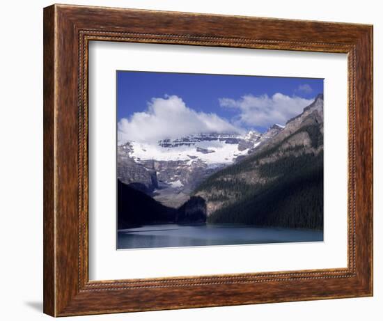 Lake Louise at Dawn, Alberta, CAN-Claire Rydell-Framed Photographic Print