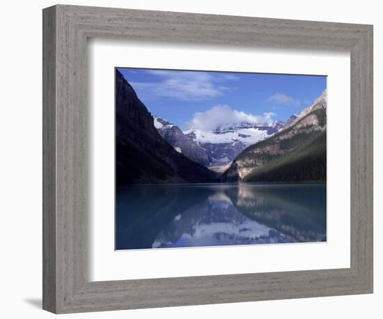 Lake Louise at Dawn, Alberta, CAN-Claire Rydell-Framed Photographic Print